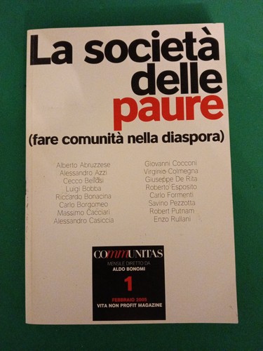 Societa delle paure - , (fare