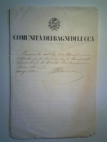 Documento comunita dei bagni - "comunita',