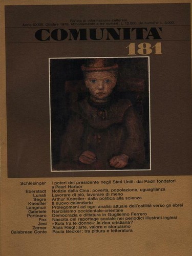 Comunita 181 ottobre 1979 - comunita',