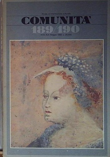 Comunità 189 190 - comunitÀ,