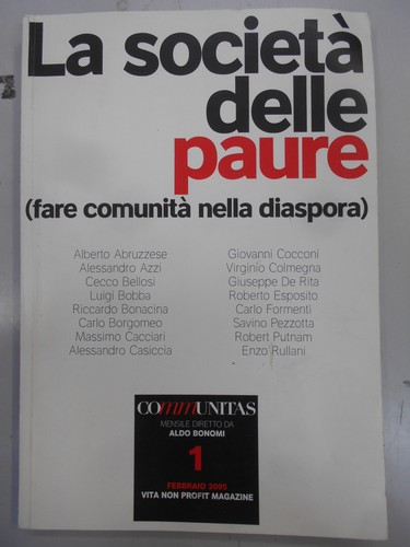 Societa delle paure fare - societa,