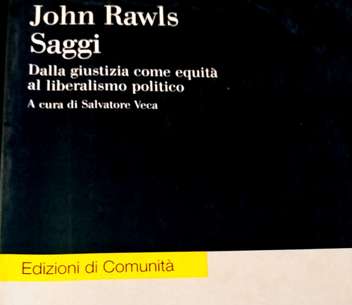 John rawls saggi - saggi,