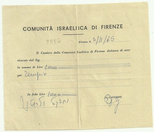 Giudaica italia vecchia - italia,