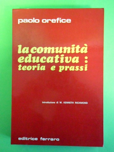 Comunita educativa teoria - comunita,
