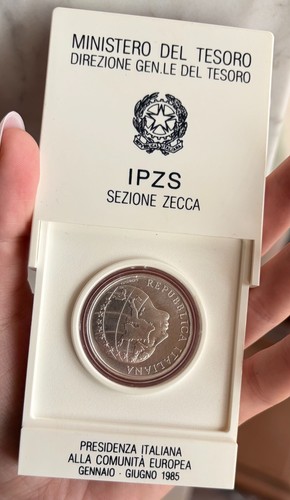 500 lire 1985 presidenza - 500,