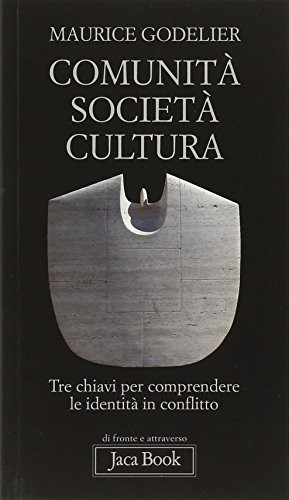 Comunita societa cultura - comunita',,