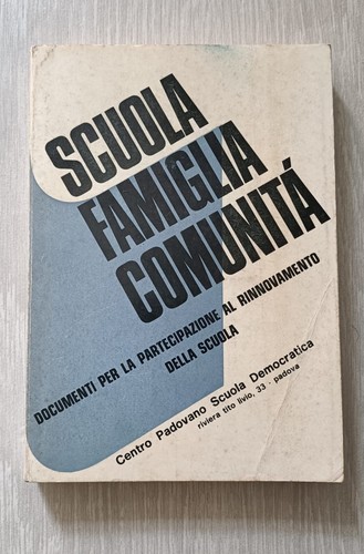 Scuola famiglia comunita - comunita',